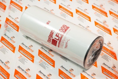 LF9009 Фильтр масляный полнопоточный / перепускной (ёмкость 3,8 л)